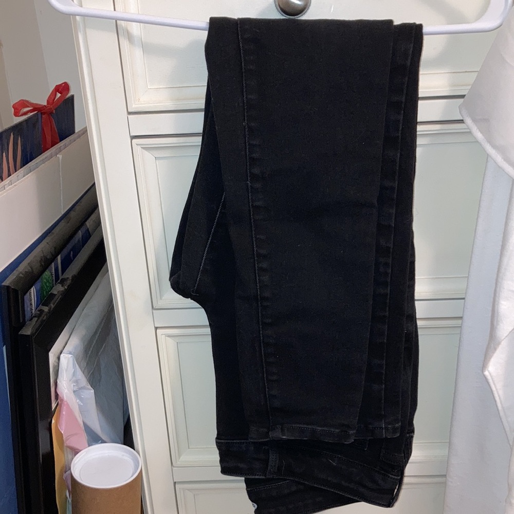 Old Navy Black Low Rise Jeans